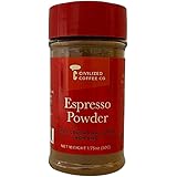 Civilized Coffee Espresso Coffee Powder for Baking & Smoothies, Non-GMO Colombian Coffee, Medium Roast, Fine ground (1.75 oz)