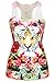 Pink Wind Women's 3d Digial Printed Sleeveless Vest Tank Tops
