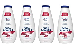 Body Powder Original by Ammens for Unisex - 11 oz Powder - Pack of 4