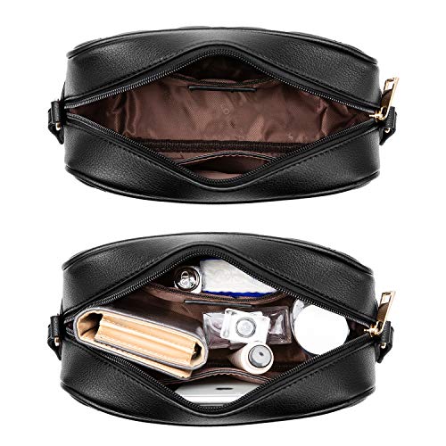 LOVEVOOK Borsa a tracolla da donna Borsa a tracolla da donna Borsa da massaggio casual Borsa da donna in pelle sintetica per uso quotidiano