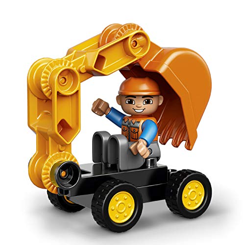 LEGO DUPLO 10812 - Bagger & Lastwagen | Kleinkind Spielzeug ab 2 Jahren – Bild 4