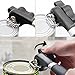 Can Opener, Stainless Steel Manual Can Bottle Opener with Smooth Edge, Handheld Bottle Tin Opener, Food Grade Heavy Duty with Anti-slip Hand Grip