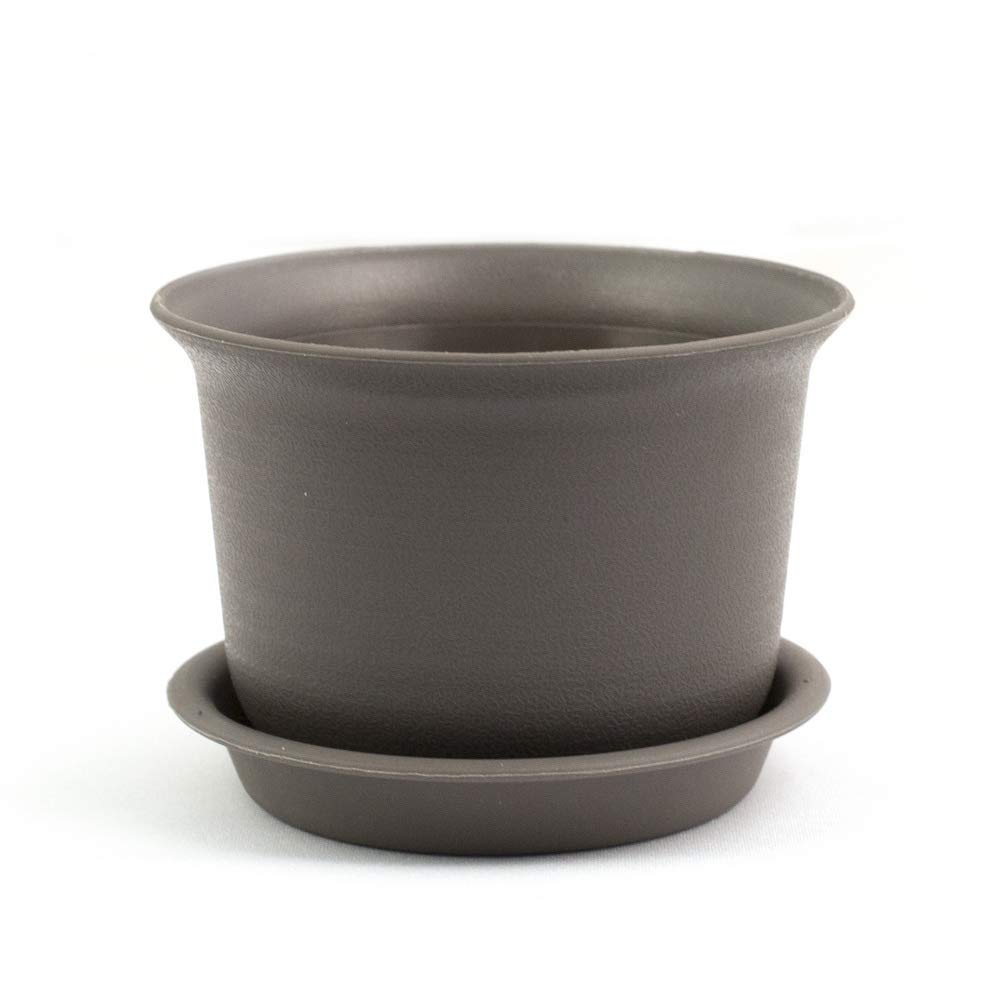 Truedays Set of 6 Multicolored Circle Flower Plant Pots/Planters with