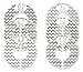 C170 Baby Nursery Clothing Size Closet Dividers Grey Gender Neutral (Ranged Months)