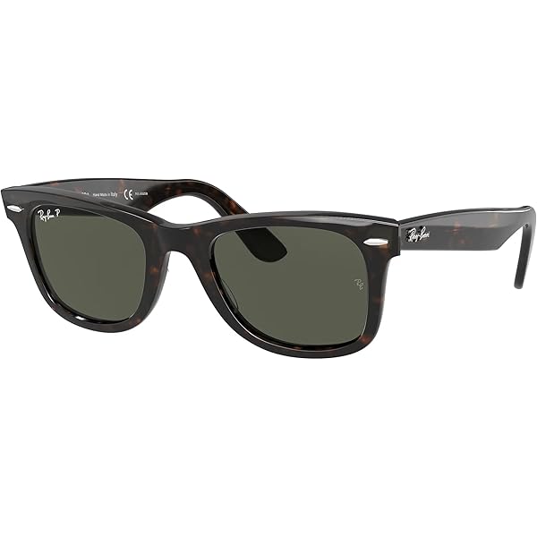 Amazon.com: Ray-Ban RB4340 Wayfarer Ease 601 50MM Black/Crystal