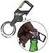 CsyncDirect Beer Bottle Opener Keychain Clip/Key Folding Knife 2 Extra Key Rings Heavy Duty Car Key Chain Stocking Stuffers Gifts for Him, Her, Husband, Dad, Boyfriend (1 Set of 2 Item)