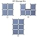BASTUO 6-Cube DIY Storage Cube Organizer 3-Tier Storage Cube Cabinet Bookcase Shelves Organizer Closet with Door