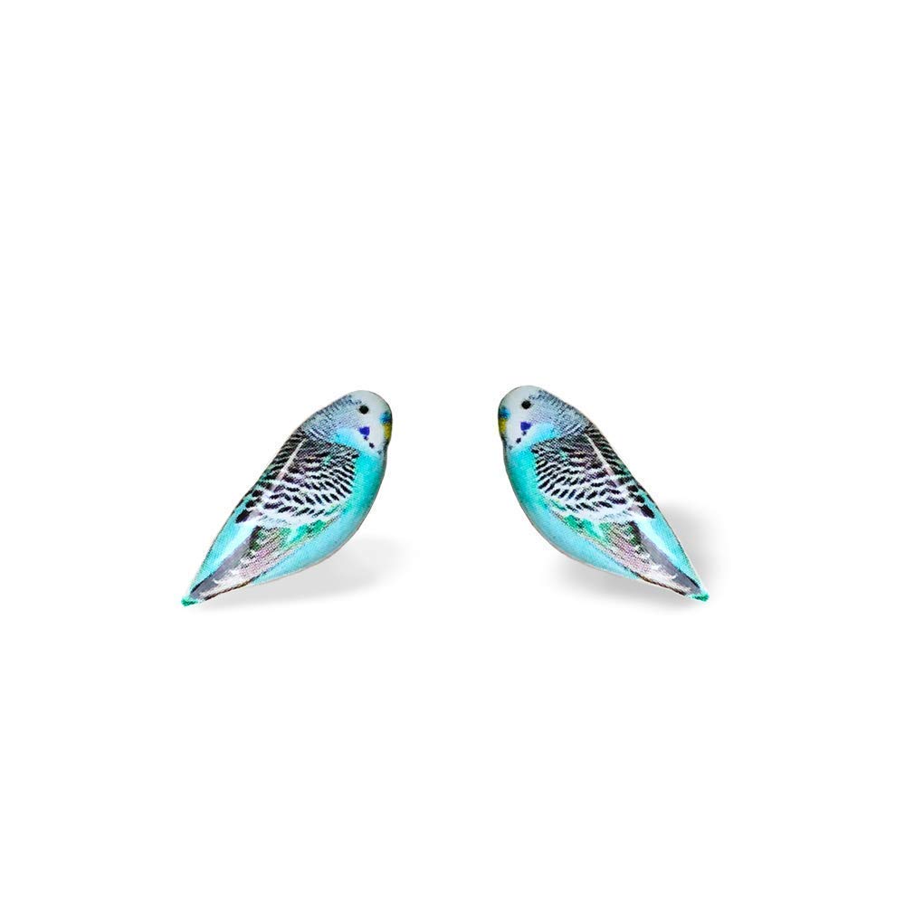 budgie earrings