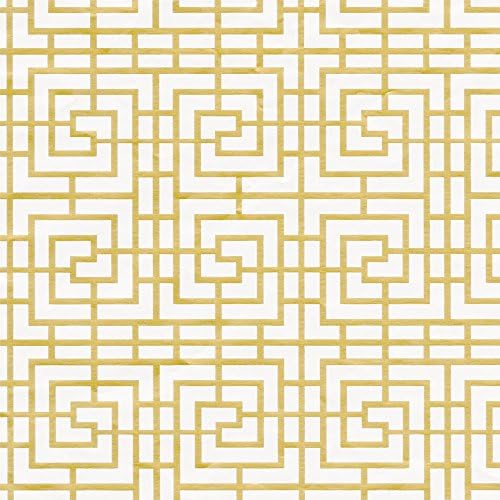 Caspari 8982RSC Coromandel Pearl Continuous Paper roll of gift wrap