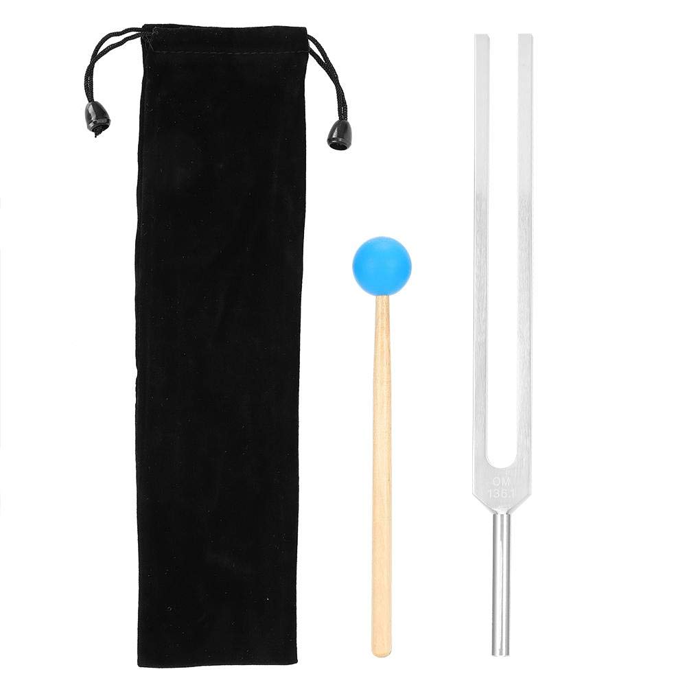 136.1 Diapason Tuning Fork Instrument en alliage d'aluminium avec