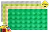 Set of 4 LARGE Building Boards 20''X10'' Duplo Size Blocks Compatible (Only With the bigger size blocks)