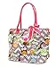 Ngil Quilted Cotton Owl Medium Tote Bag