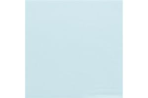 Giorbello Glass Subway Backsplash Tile, 6x6, Morning Sky Blue, Sample Tile (1 Piece)