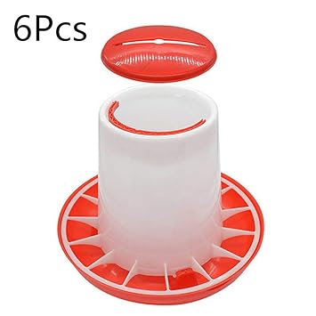 Amazon Com Transser Plastic Poultry Waterer Fount 3 3 Pound Food