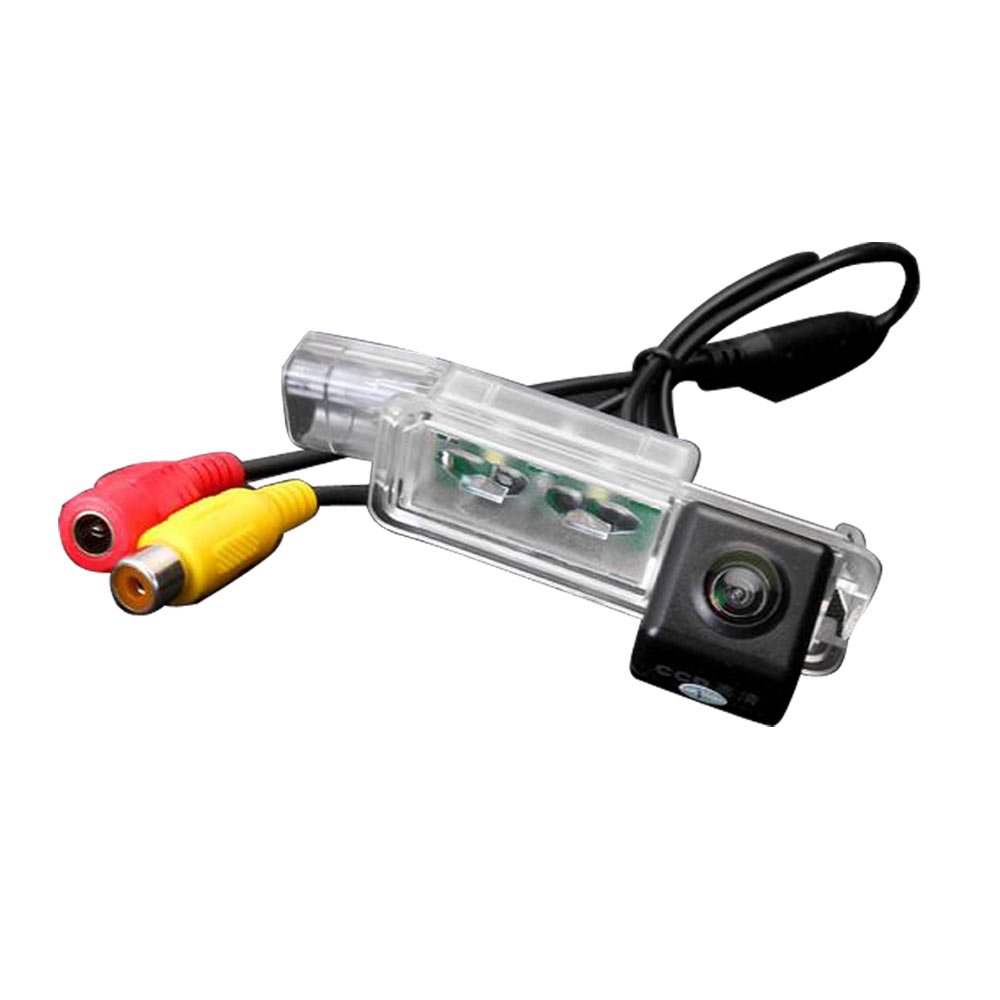 HD Auto 170° Wide Angle License Plate Light Rear View Reversing Backup Camera Parking Aids System Compatible with V W Golf5/V/Golf 7/MK7/Passat CC/Skoda Scirocco/Seat Leon (Reversing Camera)