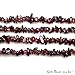 GM GemMartUSA Garnet Natural Raw Chip Beads Strands | Semi-Precious | AAA+ Quality 1 Strand 34” | DIY Bracelet Jewelry Making, Healing Crystal Craft| 4-6mm - Red Color Gemstones (CHGT-70001)