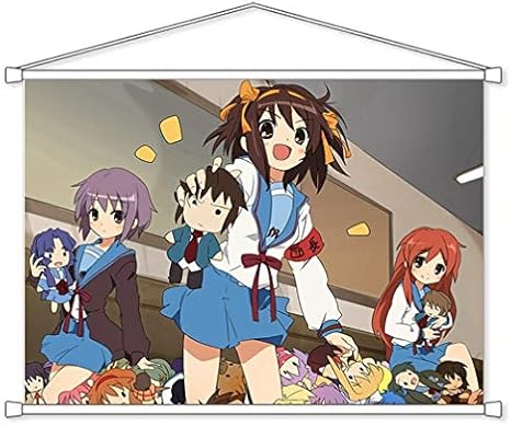 Amazon らき すた B2タペストリー 朝比奈みくる 長門有希 日下部みさお アニメ 萌えグッズ 通販