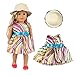 WensLTD Clearance! Skirt&Hat for 18 inch Our Generation American Girl Doll (G)