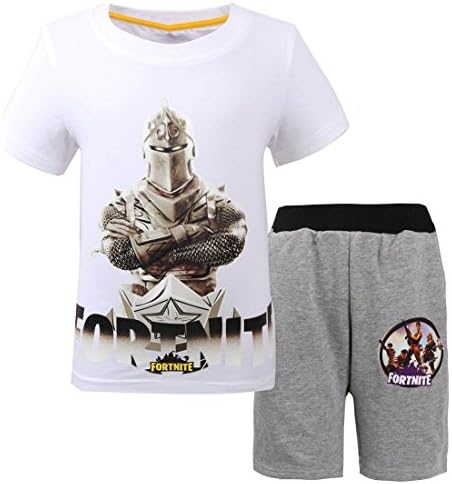 DIDIXIANG Boys Soldier 3D Print T Shirts + Shorts Clothes Sets