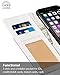 Fosmon CADDY-TRI Leather Wallet Flip Case for iPhone 6 (4.7