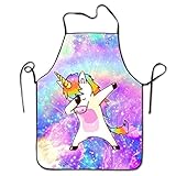 Dab Dabbing Unicorn Aprons For Women/men Personalized Grill Personalized Cooking Funny Chef Apron
