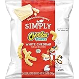 Simply Cheetos Puffs White Cheddar Cheese Flavored Snacks, 36 Count
