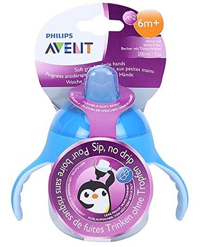 Philips Avent Premium Soft Spout Cup 200ml Blue