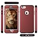 iPhone 6 Plus Case,iPhone 6s Plus Case,SKYLMW Three Layer Heavy Duty High Impact Resistant Hybrid Protective Cover Case for iPhone 6 Plus/6s Plus (Only for 5.5