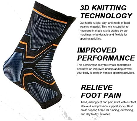VITTO Ankle Support for Sprained Ankle Arthritis, Joint Pain, Strains, Injury, Recovery, Rehab, Sports - Image 5
