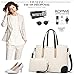 YNIQUE Women Top Handle Satchel Handbags Tote Purse Crocodile Leather Tote Bag