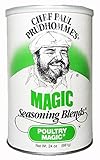 Chef Paul Poultry Magic Seasoning, 24-Ounce Canisters (Pack of 2)