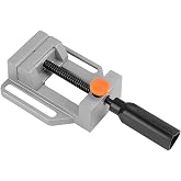 Hoteche 2.5-Inch Quick Release Drill Press Vise, Bench Vise Clamp for Drilling Machine, Portable Rapid Adjust Milling Vice, Heavy Duty Tabletop Fastener for Precision DIY Woodworking &amp; Crafts