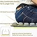 SUNFICON Air Cushion Inflatable Chair Air Seat Cushion Car Portable Breathable Comfort Cushion Office Wheelchair Pad Orthopedics Pain Pressure Relief Cushion Camping Seat Mat 18 x 16 x1 in Black