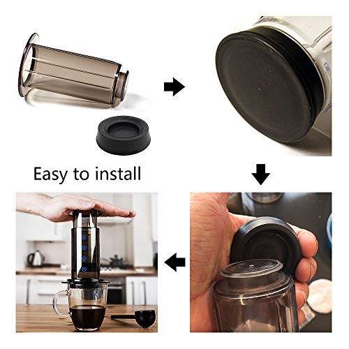 Primeswift Plunger Rubber Gasket Replacement Part Compatible with AeroPress Coffee and Espresso
