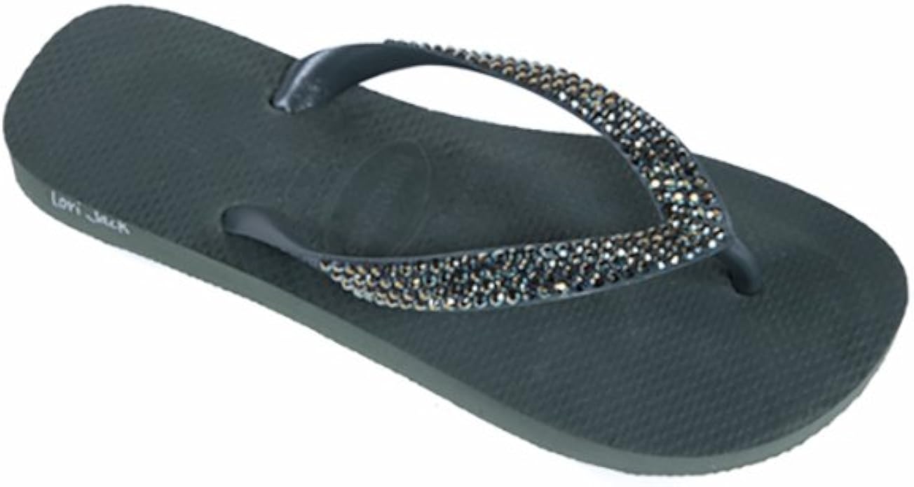 swarovski flip flops