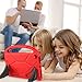 All-New Fire HD 10 2019/2017 Tablet Case - TIRIN Light Weight Shock Proof Handle Stand Kids Friendly Case for Fire HD 10.1 Inch Tablet (9th/7th Generation, 2019/2017 Release), Red