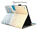 iPad 9.7 2018/2017 Case, iPad Air 2, iPad Air Case, Dluggs Multi-Angle Viewing PU Leather Folio Smart Cover with Auto Sleep/Wake for Apple iPad 9.7 inch/iPad Air 2 / iPad Air, Sparkly Sand
