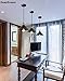 Deep Dream Industrial Pendant Light Shade Vintage Light Fixtures Pendant E26 E27 Base 3 Pack (Without Bulbs)