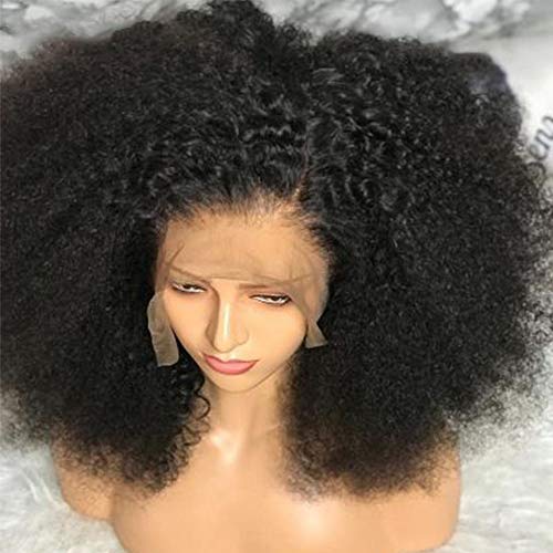 Mongolian-Afro-Kinky-Curly-Wig13x4-Natural-Black-Lace-Front-Human-Hair-Wigs-For-Black-Women-Pre-Plucked-150-Density-Human-Hair-Wigs10-Inch150