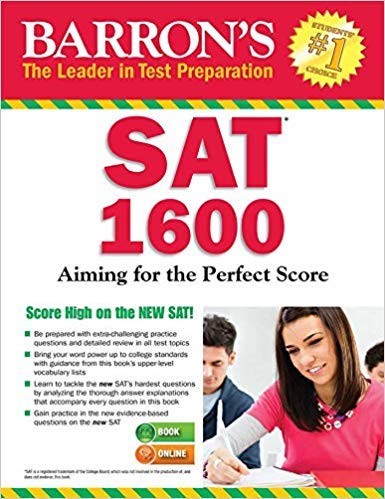 [1438009992] [9781438009995] Barron's SAT 1600 with Online Test 6th Edition-Paperback