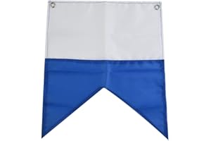 Scuba Dive Flag, Blue And White Dive Flag For Diving Marker Buoy, Snorkeling Safety Flag, Boat Diving Sign, Underwater Marker