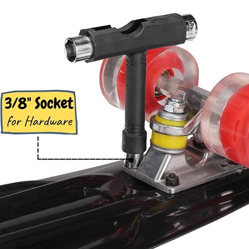 T-Tool Per Skateboard - Chiave Multiuso Per Assembly E Manutenzione - Foto 11