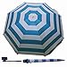 Adjustable Umbrella with 360 Degree Swivel and Universal Clamp,Great for Beach Chairs, Bleachers, Strollers, Wagons, Wheel Chairs or Golf Carts