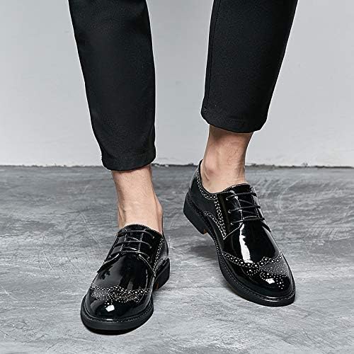 silver lace up brogues