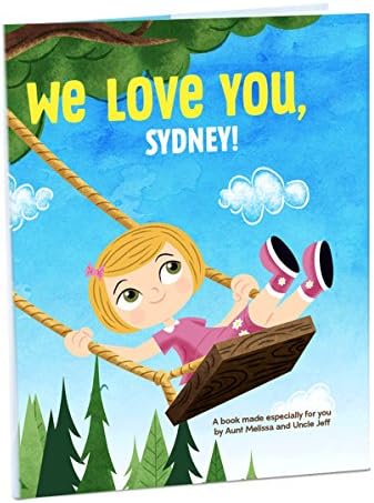 Hallmark Personalized Books: We Love You (Girl)