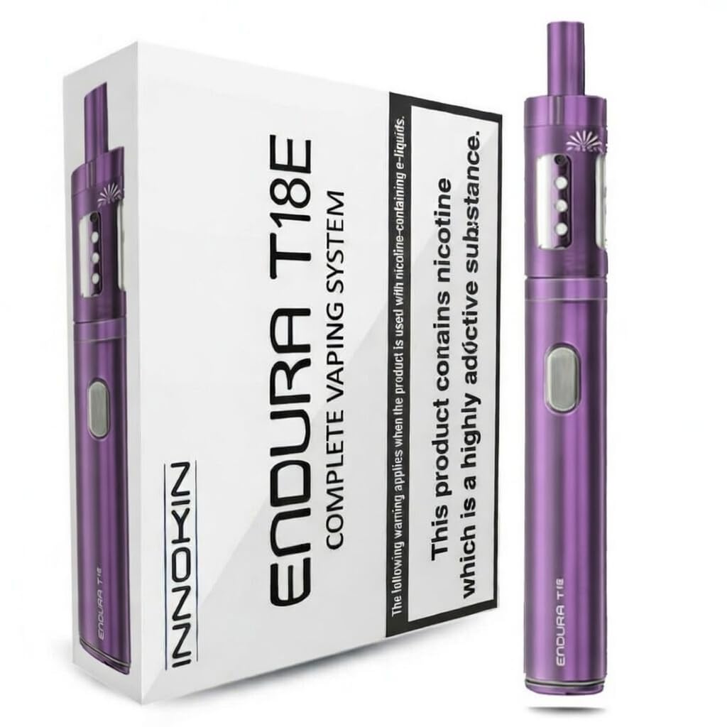Innokin Endura T18E Shisha Vape Kit (Purple) No Nicotine
