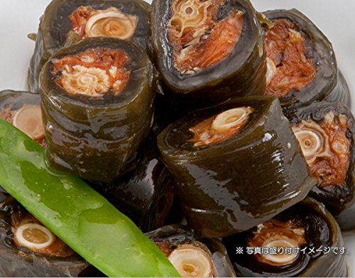 Japanese Side Dishes Kelp Roll with Sockeye Salmon 80g (1 Years Long Term Storage Survival Foods / Emergency Foods)