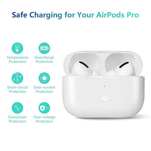 Wireless Charging Case for Airpod Pro, with 660 mAh Battery
