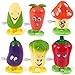 Night Lions Tech(TM) Wind Up Toys 6pcs/Lot Wind Up Vegetables Toy set For Kids
