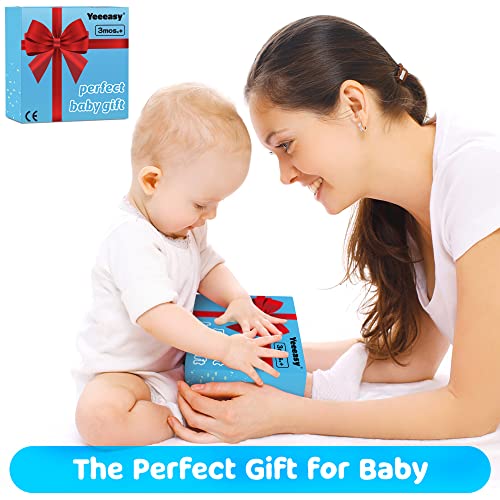 Yeeeasy Tummy Time Water Mat?Inflatable Tummy Time Water Play Mat for Babies, Infants and Toddlers 3 to 12 Months Promote Development Toys Baby Gifts